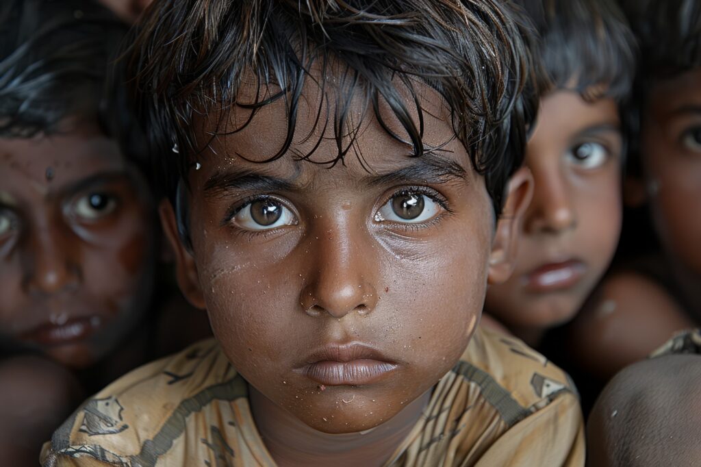 Underprivileged kids